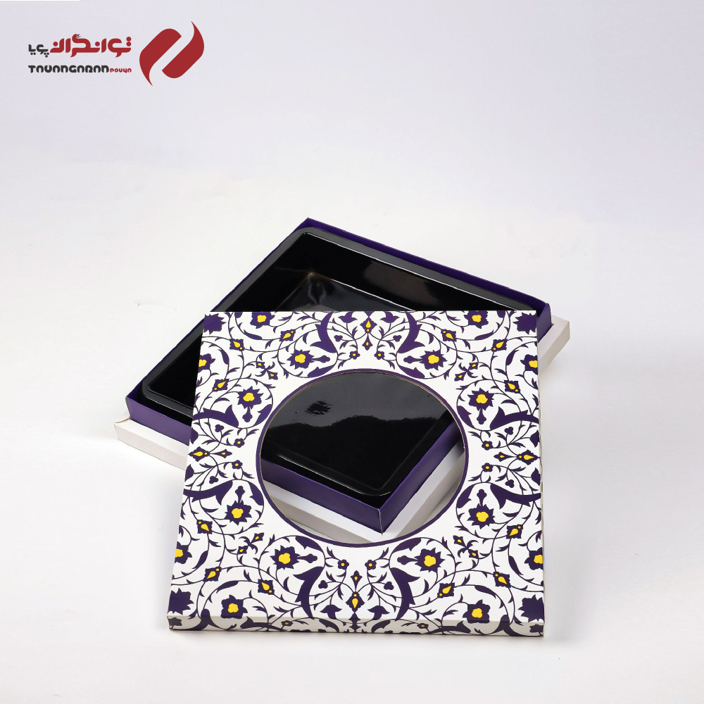 بسته بندی جعبه شیرینی مقوایی
